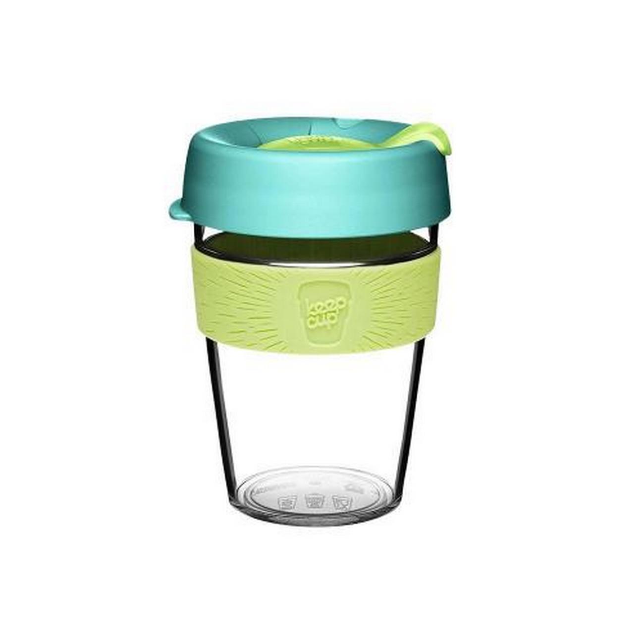 keepcup-original-clear-tritan-plastic-matcha-12oz - KeepCup Original Clear Tritan Plastic Matcha 12oz