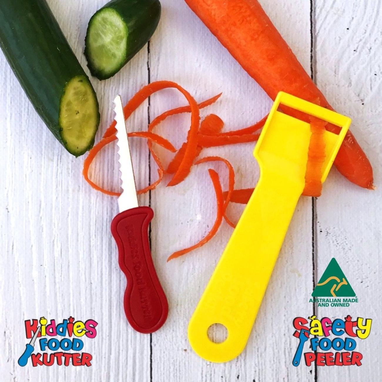 Kiddies Food Kutter Ireland UK Europe - Safety Knife and Peeler