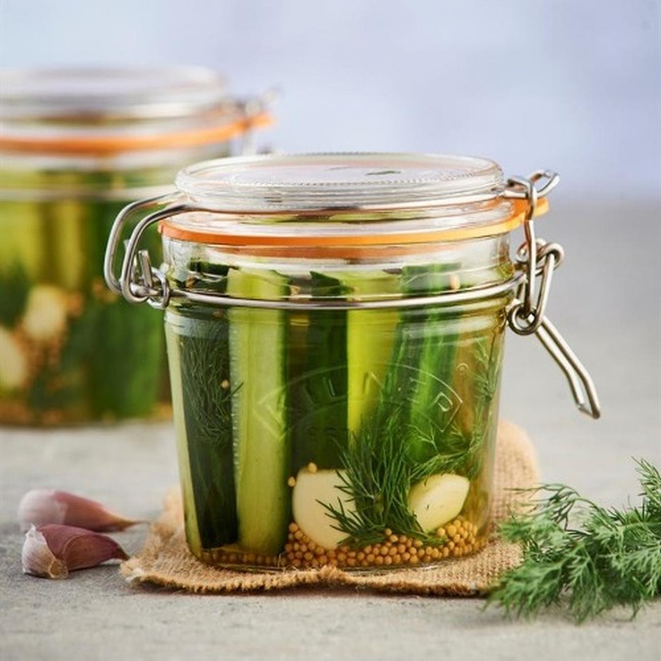 kilner-clip-round-jar-0-35l - Kilner Clip Top Round Jar 0.35L