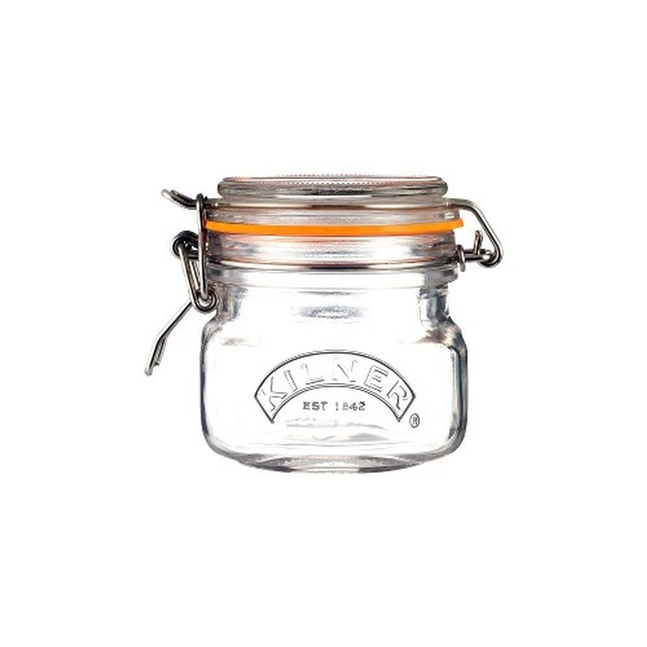 kilner-clip-top-square-jar-0.25-litre - Kilner Clip Top Square Jar 0.25 Litre