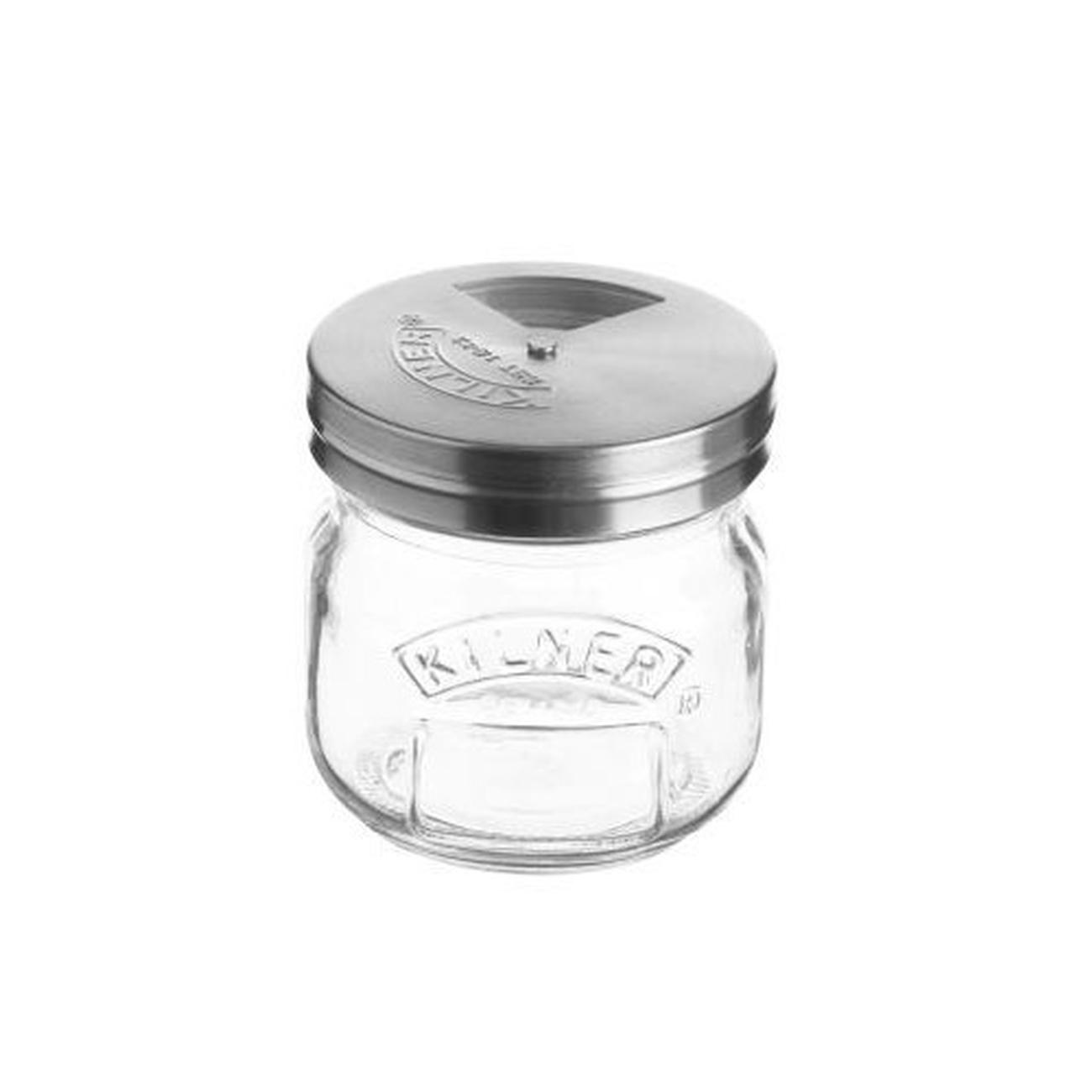 kilner-jar-shaker-0.25L - Kilner Storage Jar With Shaker Lid 0.25L