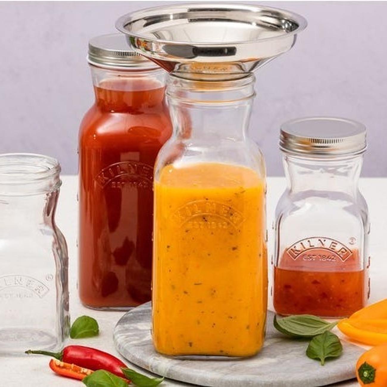 kilner-juice-sauce-bottle-1l - Kilner Juice & Sauce Bottle 