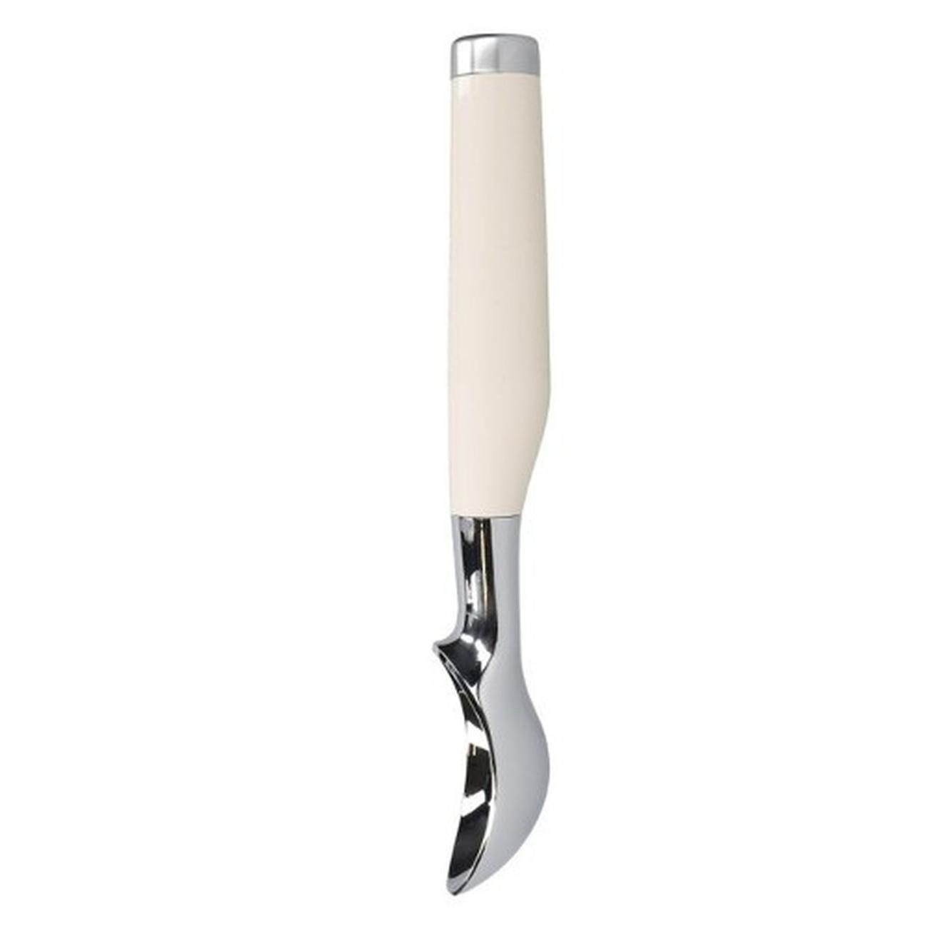kitchen-aid-almond-cream-core-ice-cream-scoop - KitchenAid Stainless Steel Ice Cream Scoop Almond Cream