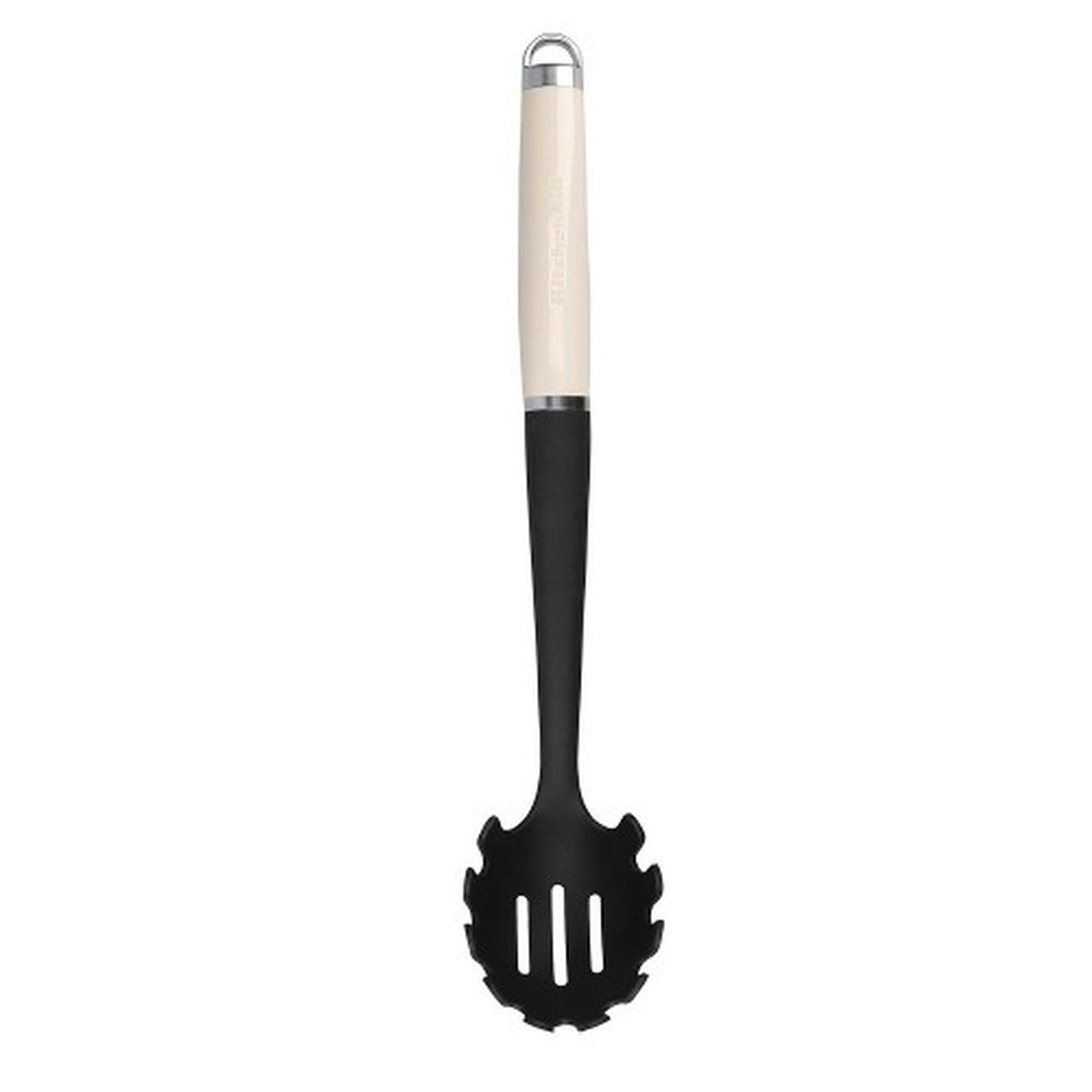 kitchen-aid-almond-cream-core-pasta-fork-so - KitchenAid Nylon Pasta Fork Almond Cream