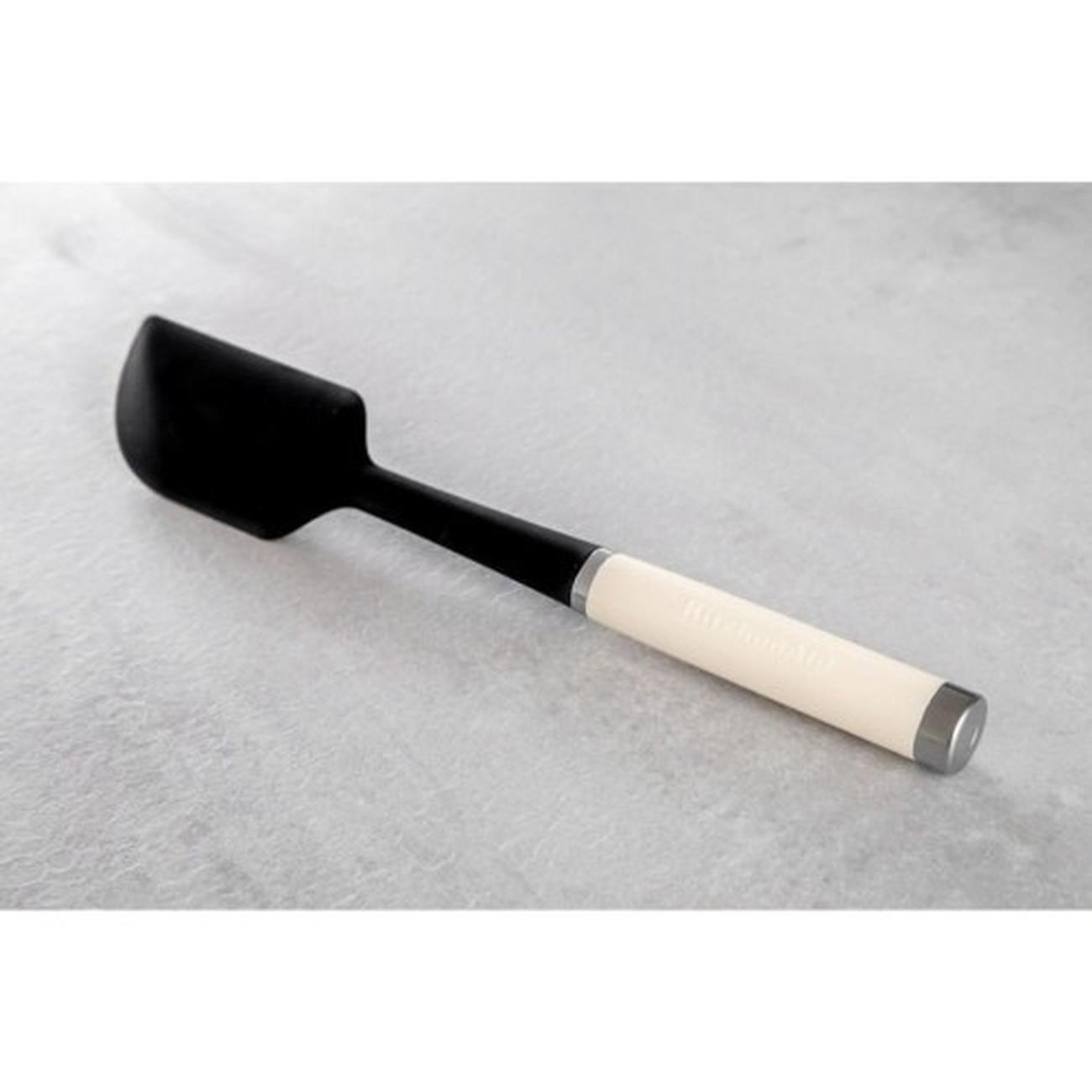 kitchen-aid-almond-cream-core-scraper-spatula-so - KitchenAid Silicone Scraper Spatula Almond Cream
