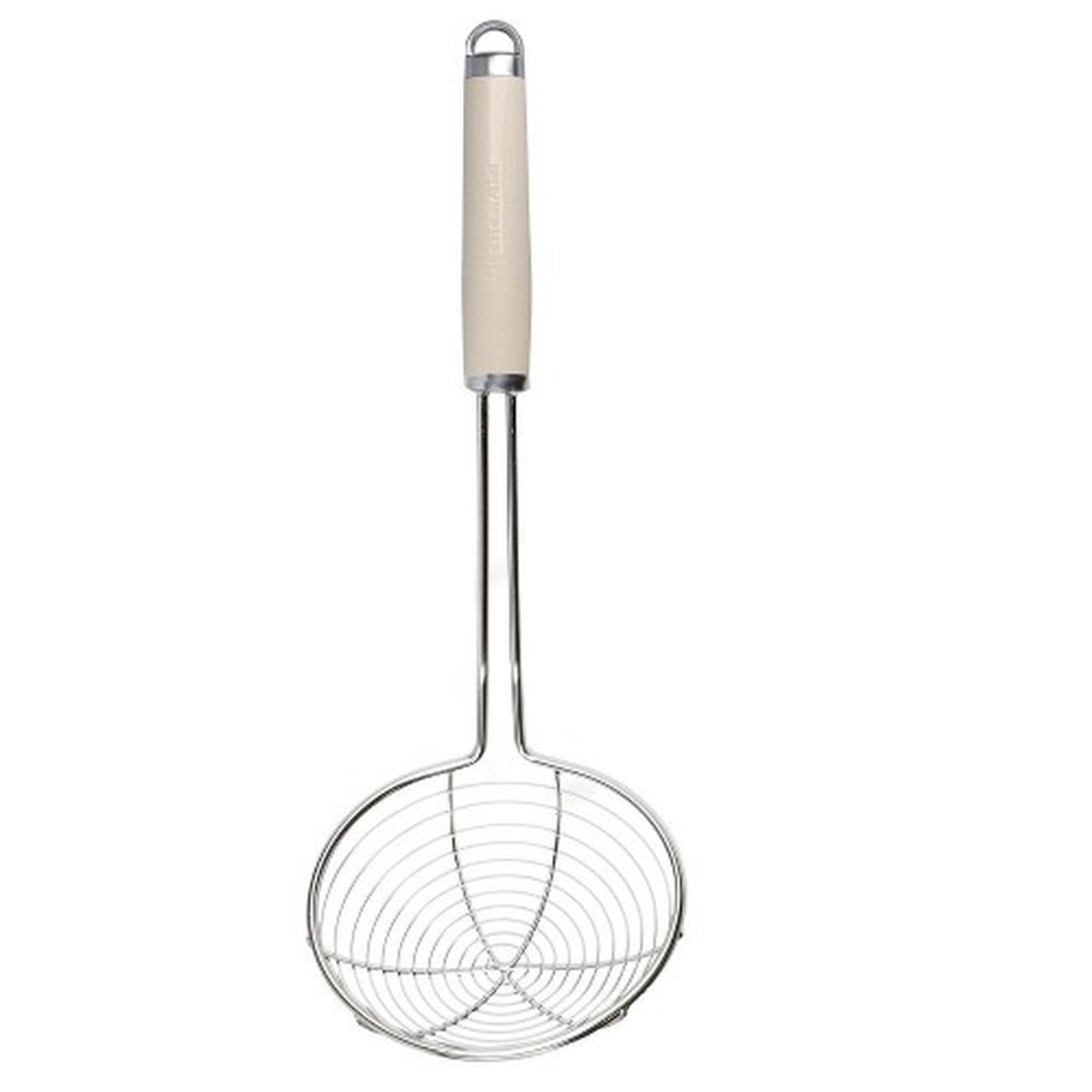 kitchen-aid-almond-cream-core-wire-skimmer-so - KitchenAid Stainless Steel Skimmer Almond Cream
