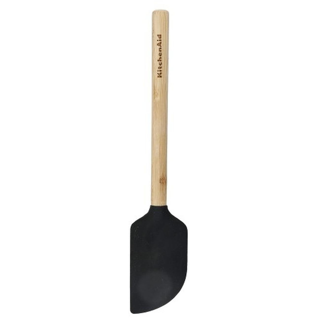 kitchen-aid-bamboo-scraper-spatula-so - KitchenAid Bamboo Scraper Spatula
