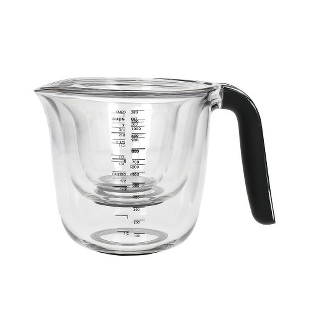 kitchen-aid-black-set-of-3-measuring-jugs-so - KitchenAid Black Measuring Jug 3pc 