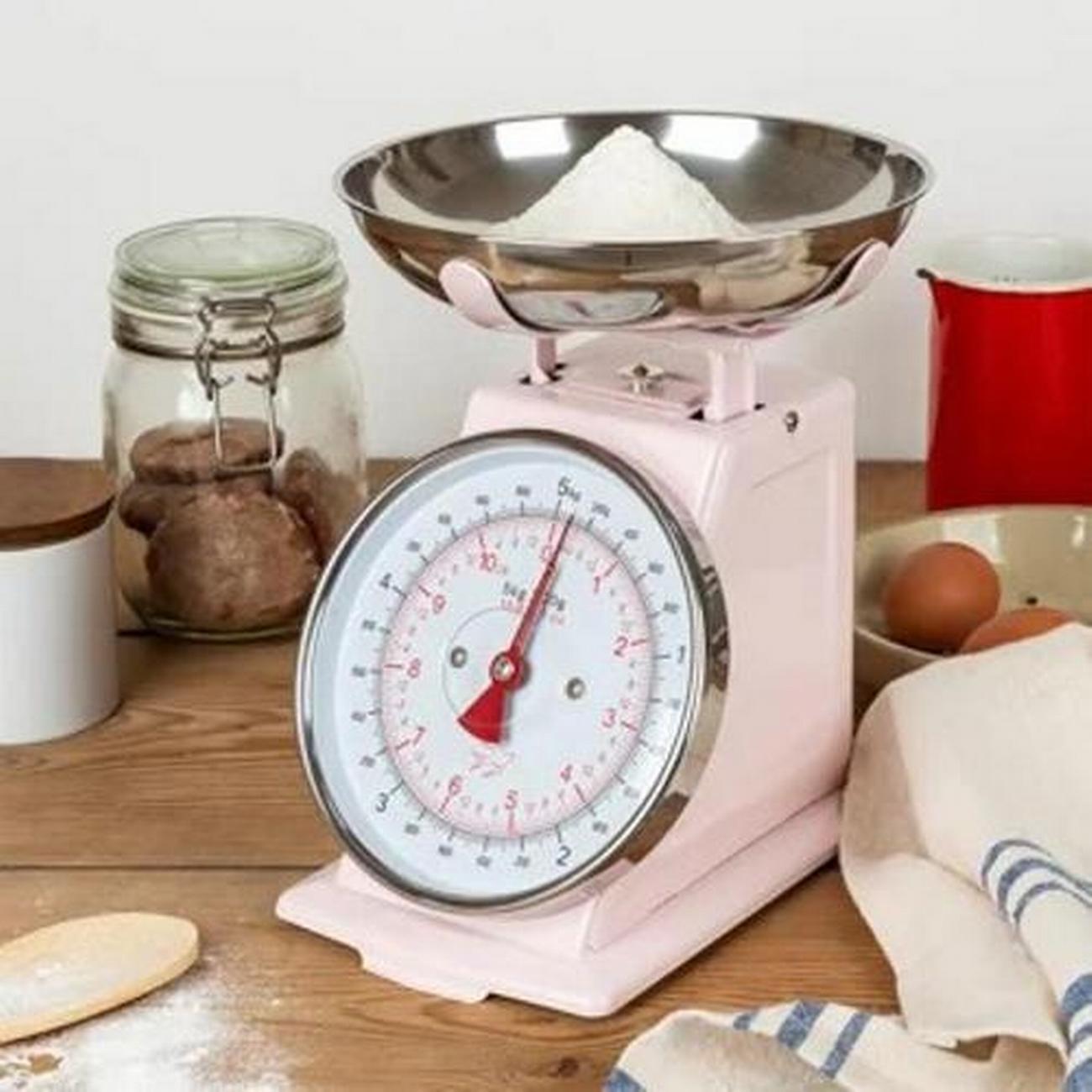 kitchen-scales-light-pink - Kitchen Scales Light Pink