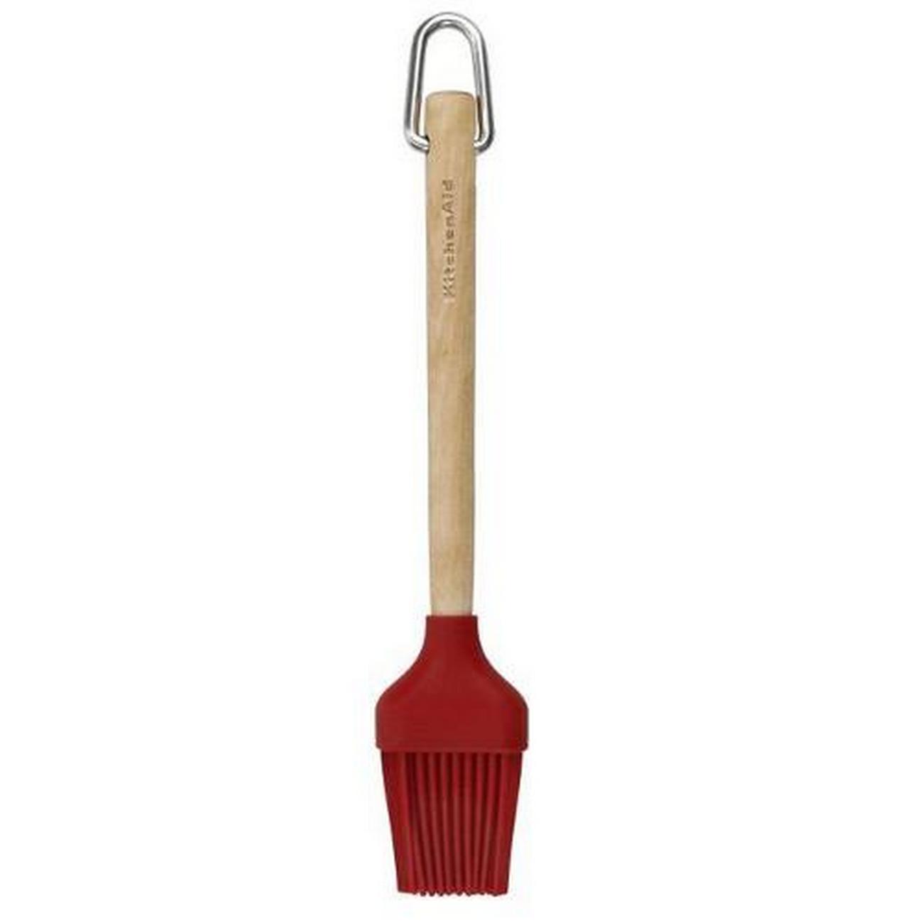 kitchenaid-basting-brush-birchwood-empire-red - KitchenAid Birchwood Basting Brush Empire Red