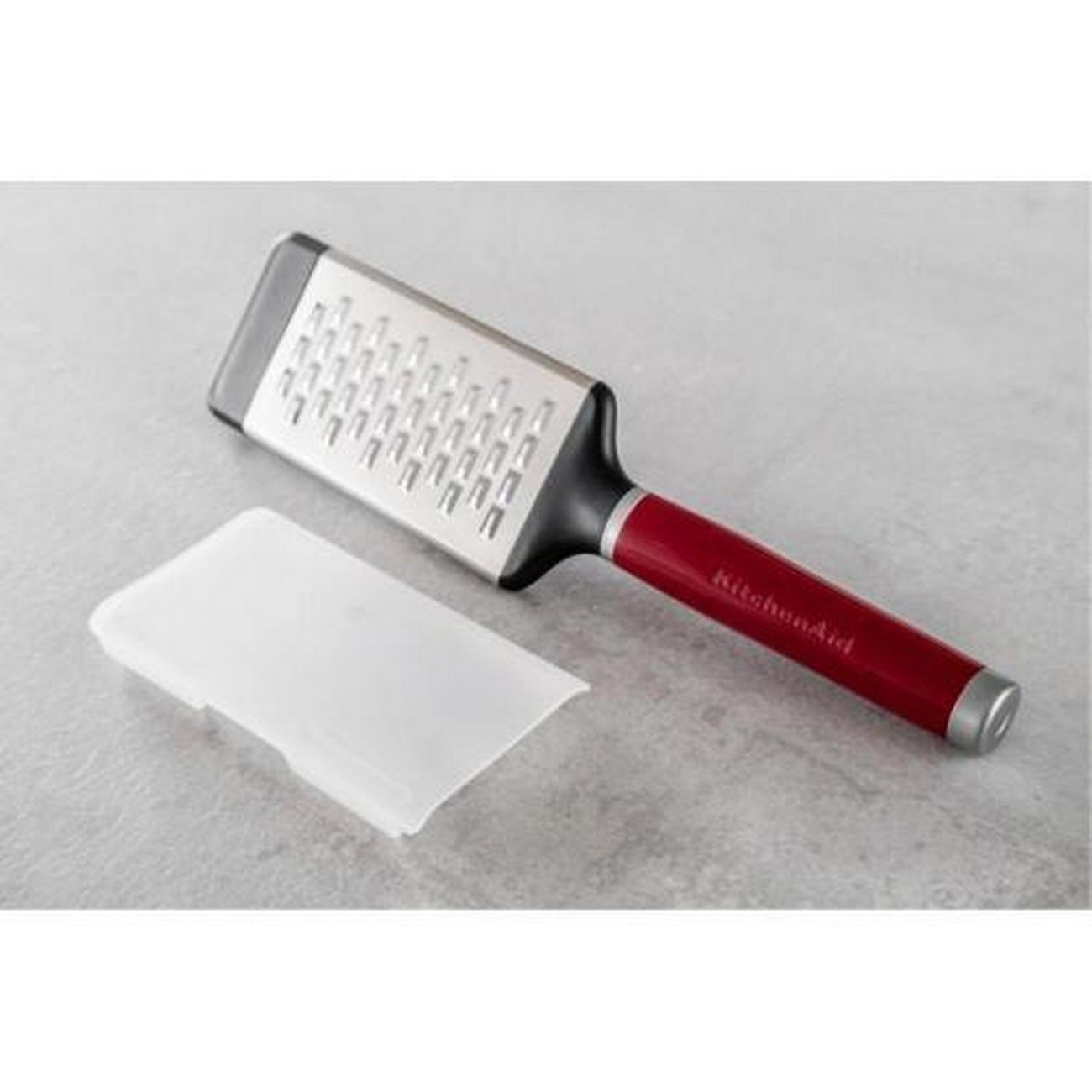 kitchenaid-etched-cheese-grater-empire-red - KitchenAid Etched Cheese Grater Empire Red