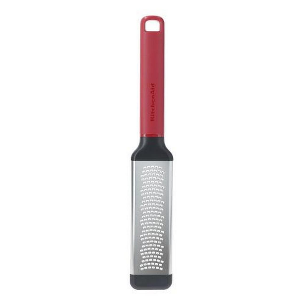 kitchenaid-etched-fine-grater-empire-red - KitchenAid Etched Fine Grater Empire Red