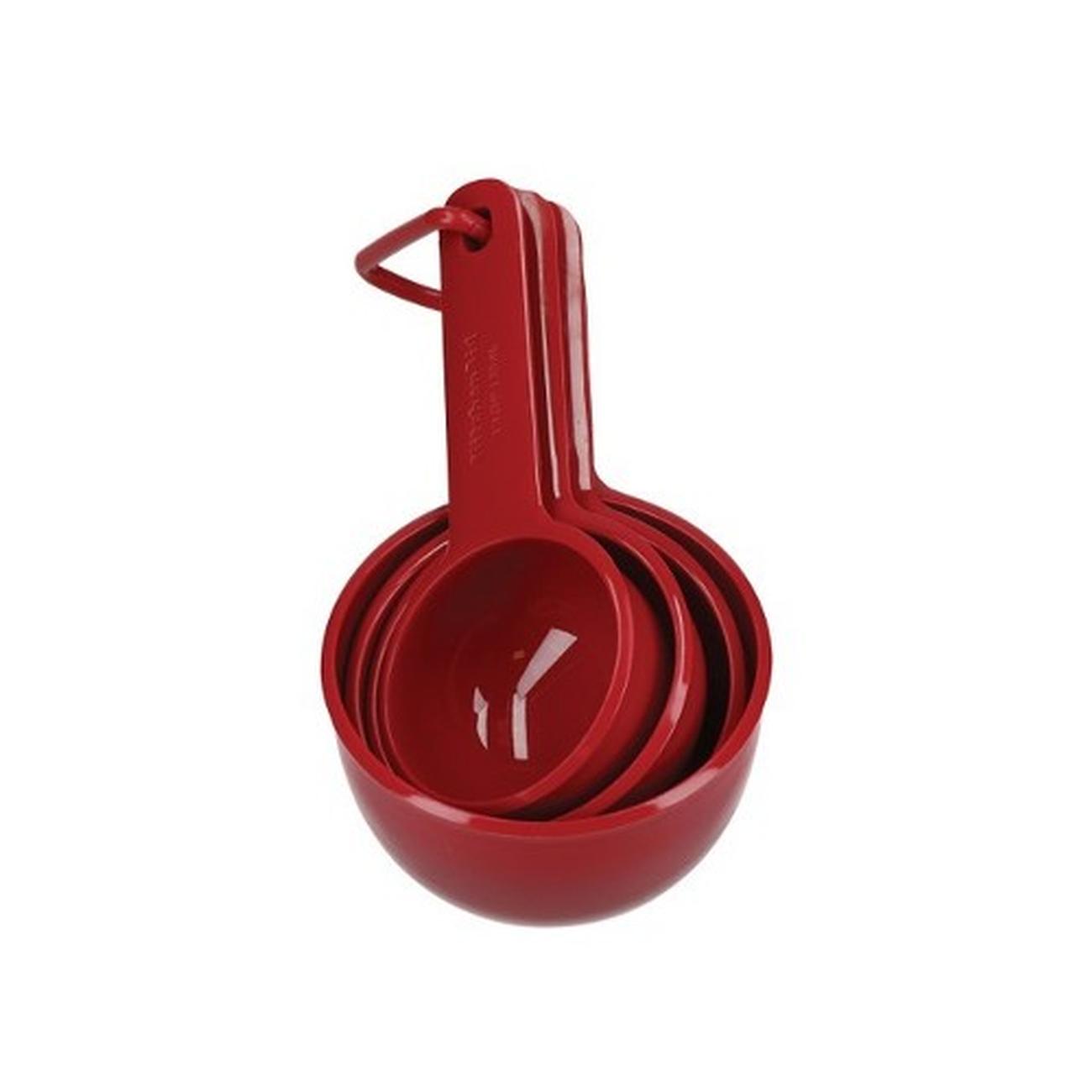 kitchenaid-measuring-cups-set-of-4-empire-red - KitchenAid 4pc Measuring Cup Set Empire Red