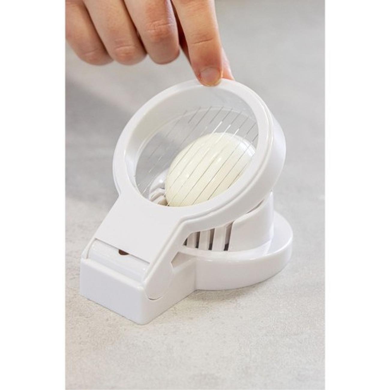kitchencraft-heavy-duty-plastic-egg-slicer - KitchenCraft Heavy Duty Plastic Egg Slicer