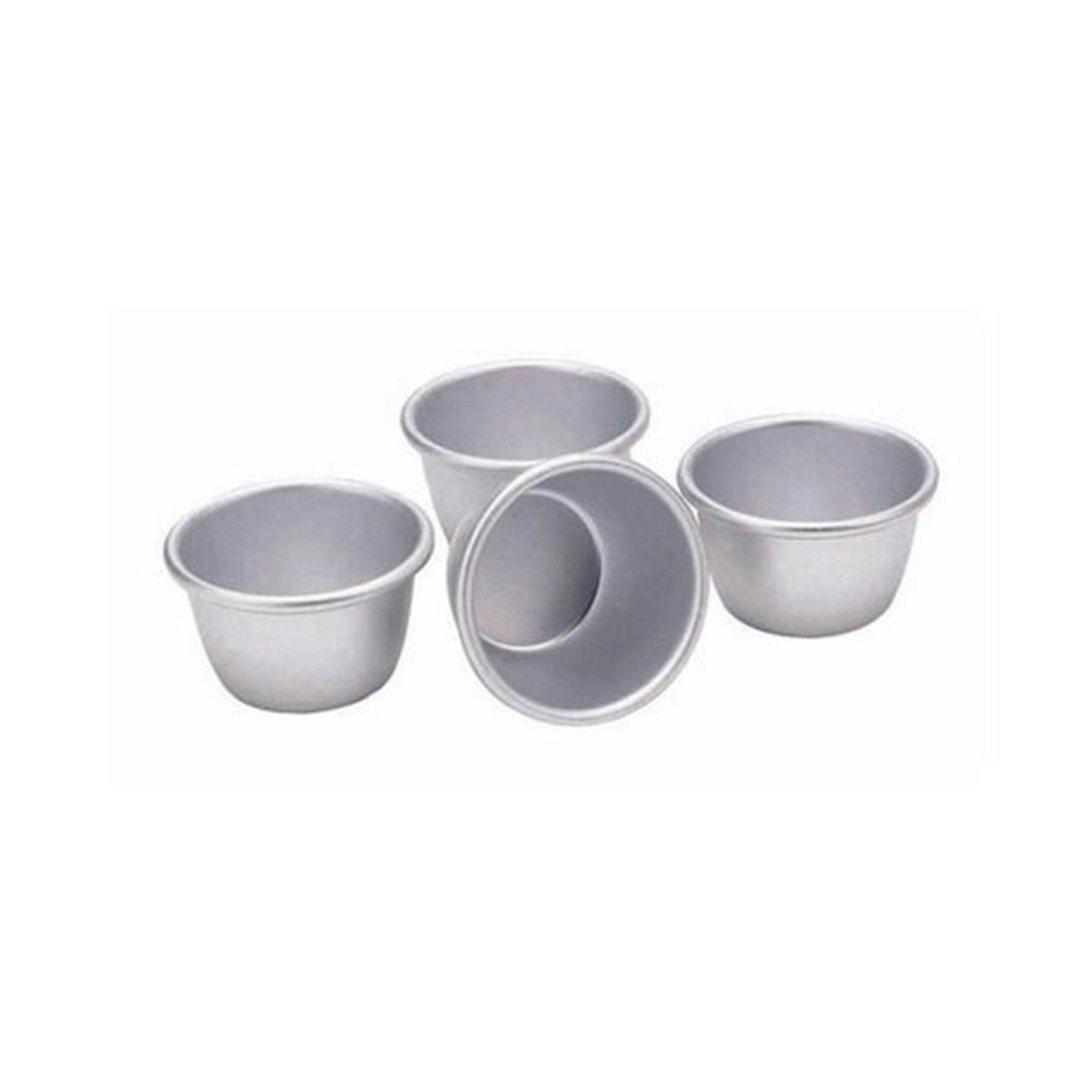 kk-mini-pudding-moulds-set-of-4 - KitchenCraft Mini Pudding Moulds Set of Four 7.5cm