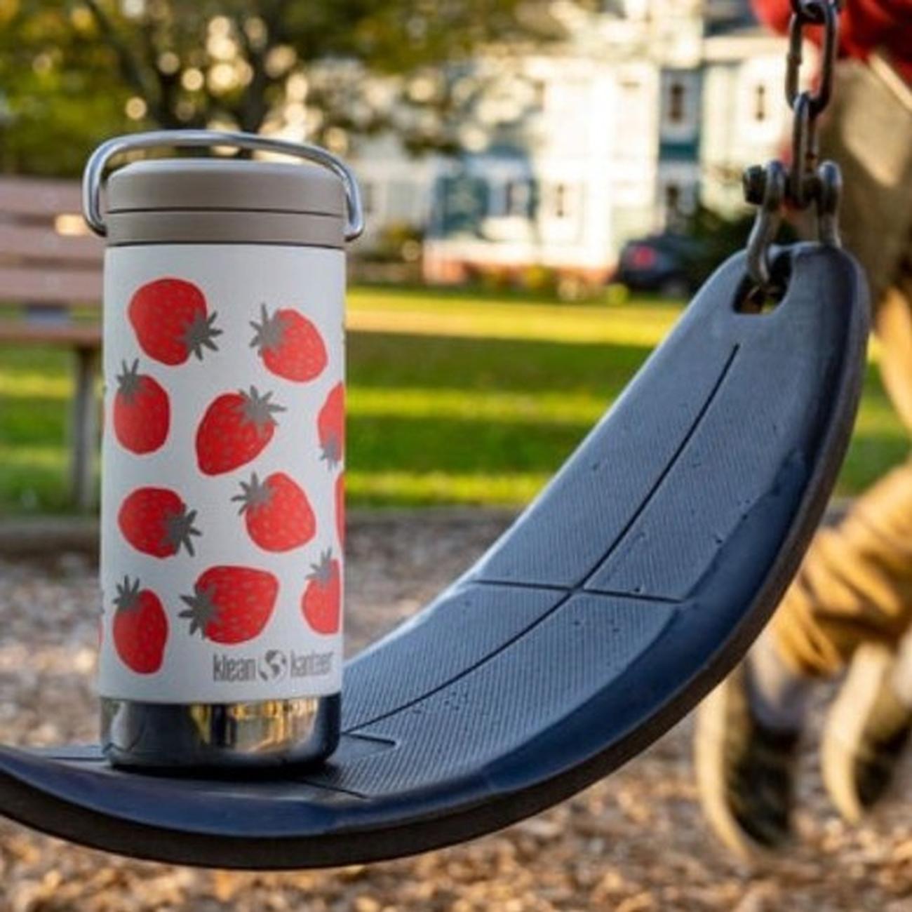 Klean Kanteen Insulated TKWide Twist Cap Bottle 355mlStrawberries