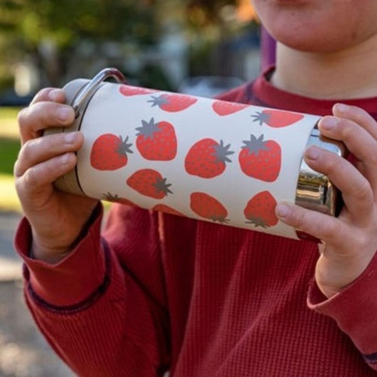 Klean Kanteen Insulated TKWide Twist Cap Bottle 355mlStrawberries