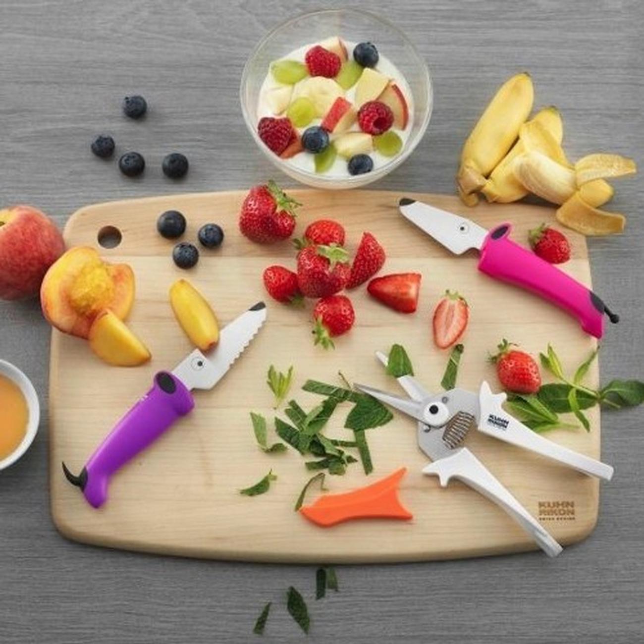 krn-kinderkitchen-essentials-3pc-set - Kuhn Rikon Kinderkitchen Essentials 3pc Set 