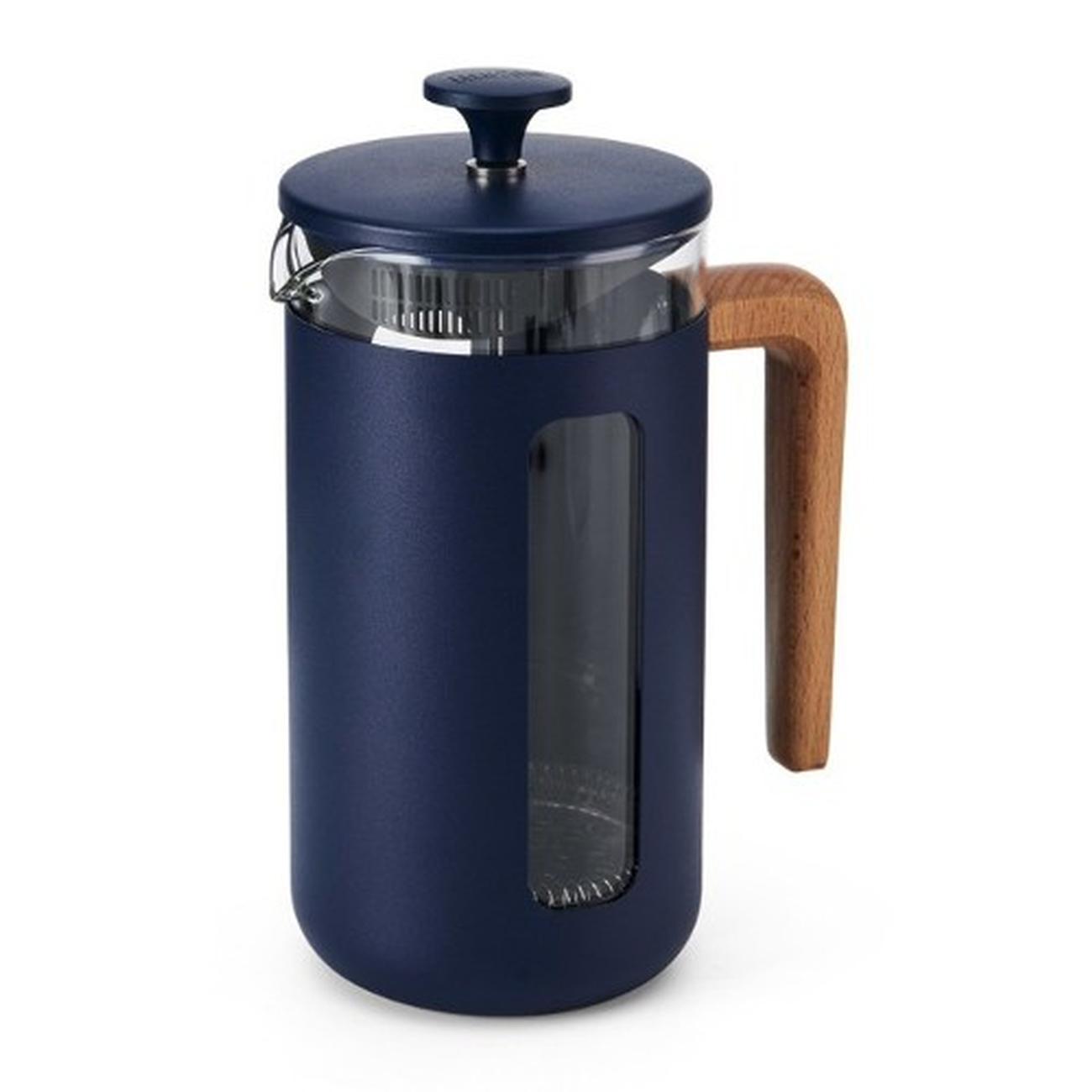 la-cafetiere-pisa-8cup-cafetiere-navy - La Cafetiere Pisa Cafetiere Navy