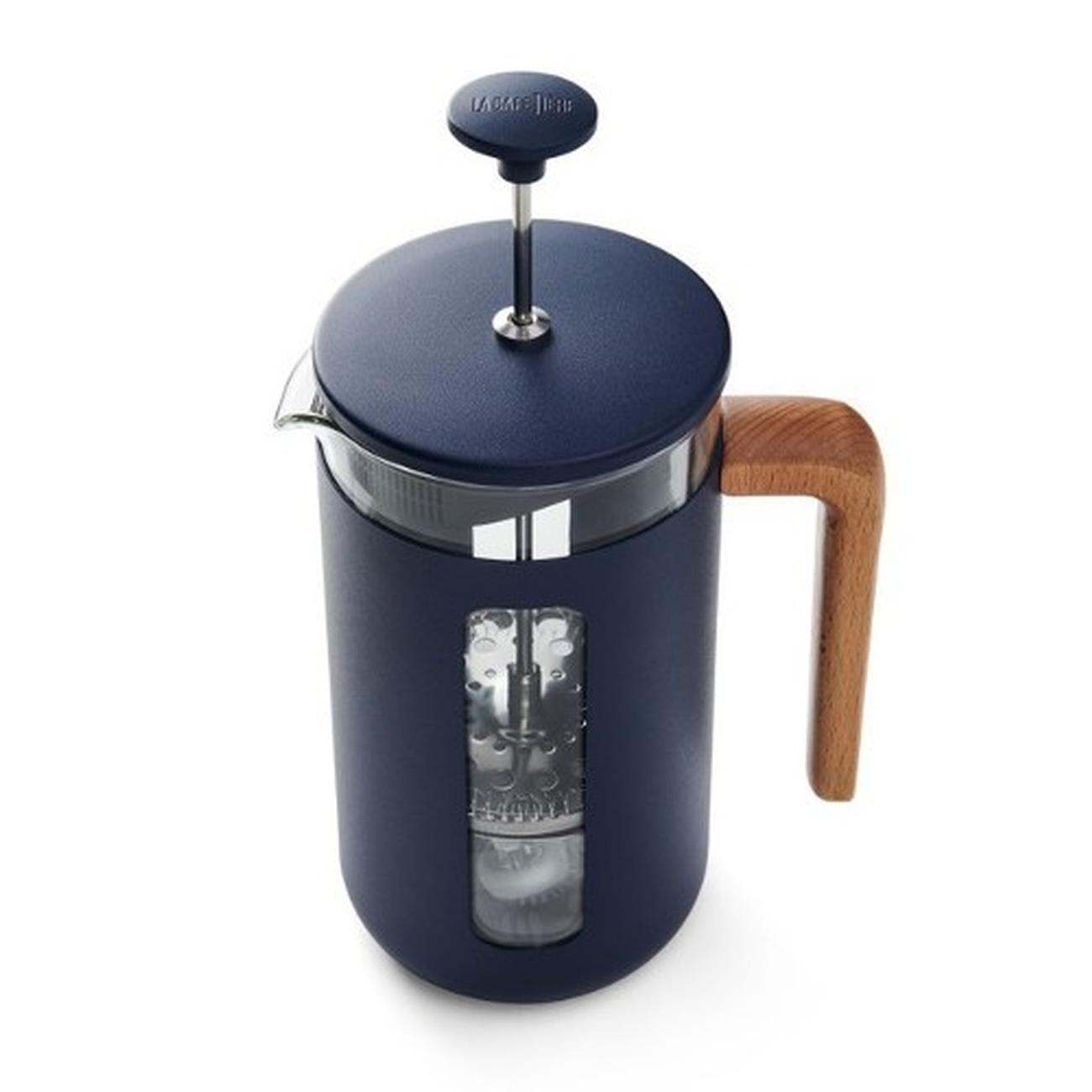 la-cafetiere-pisa-8cup-cafetiere-navy - La Cafetiere Pisa Cafetiere Navy