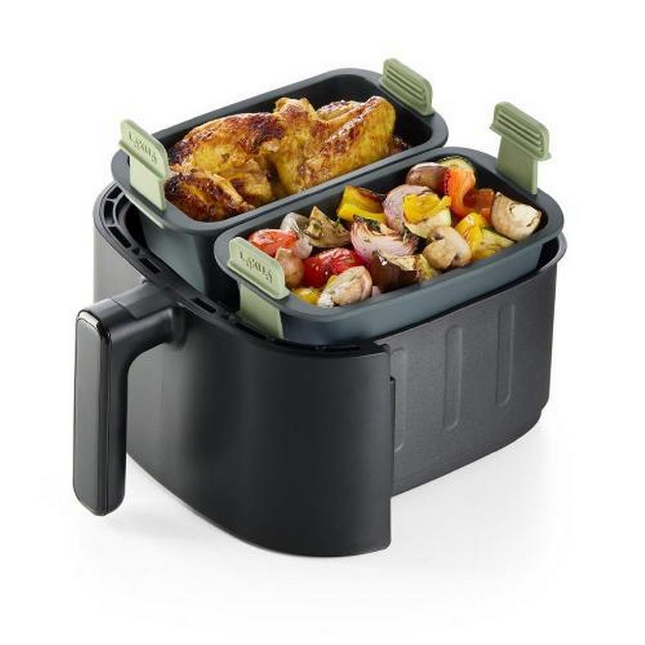 lekue-air-fryer-rectangular-basket  - Lekue Air Fryer Rectangular Basket