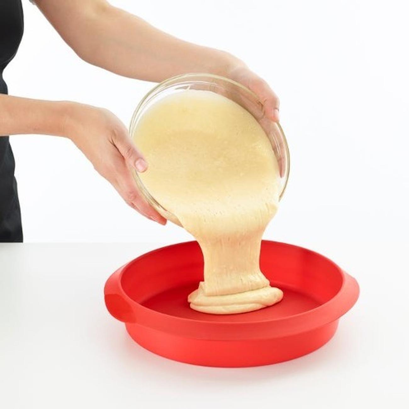 lekue-round-24cm-silicone-mould - Lekue Round Silicone Cake Mould 