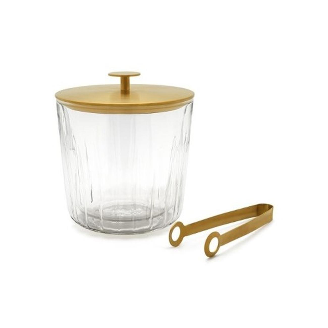 leopold-vienna-ice-bucket-arinto-1-0l-lids-tongs - Leopold Vienna Arinto Ice Bucket & Tongs