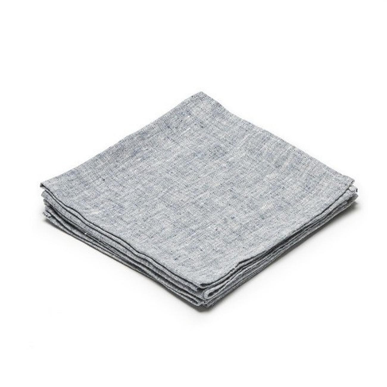 linen-francesca-indigo-43x43cm-napkin - Linen Francesca Indigo Napkin