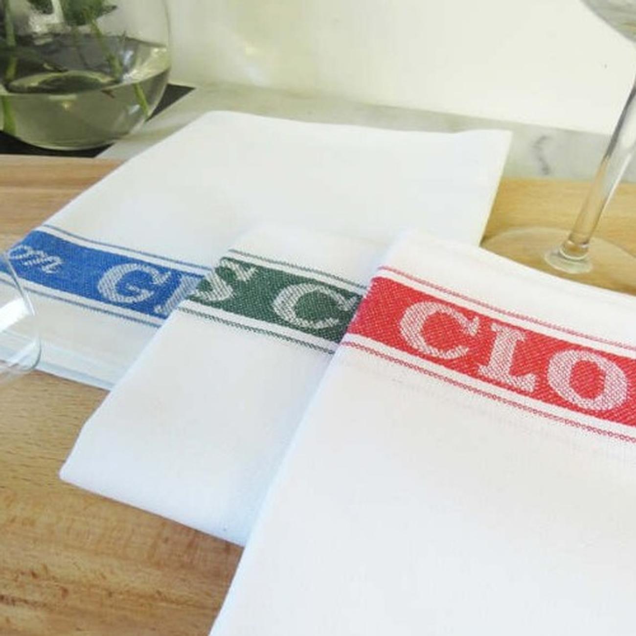 Linen-Union-Glass-Cloth-Blue - Linen Union Glass Cloth Blue