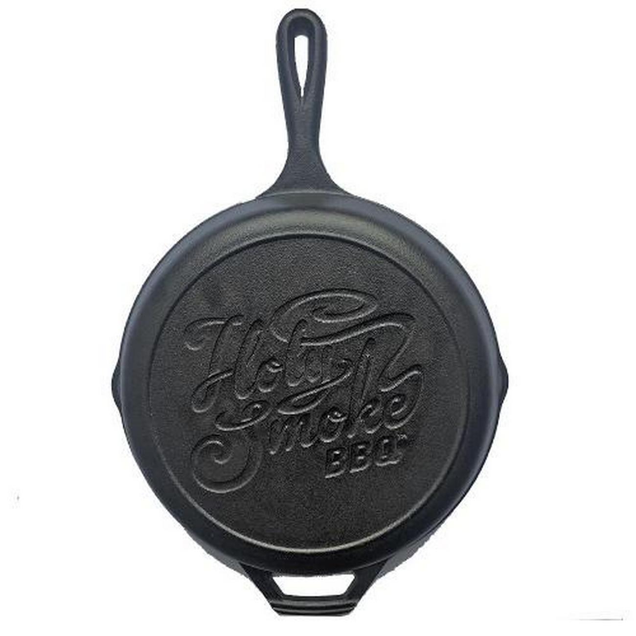lodge-cast-iron-skillet-holy-smoke-bbq - Lodge Cast Iron Skillet - Holy Smoke BBQ