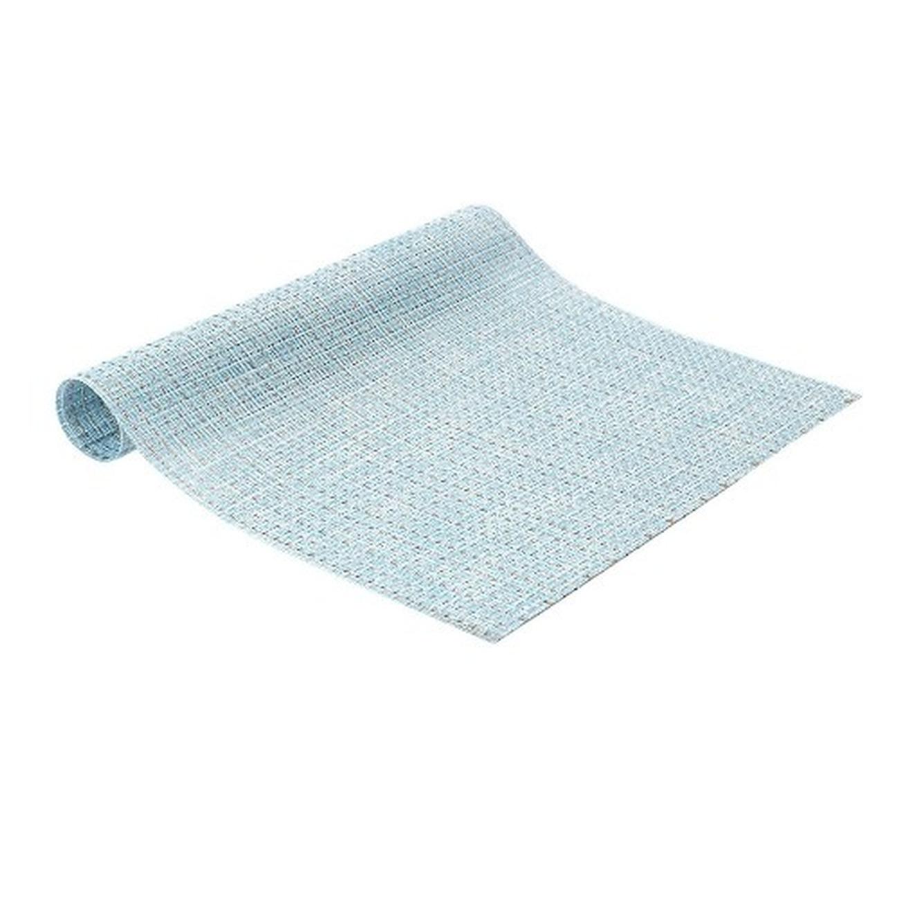 ladelle-lohan-aqua-vinyl-table-runner - Ladelle Lohan Aqua Vinyl Table Runner