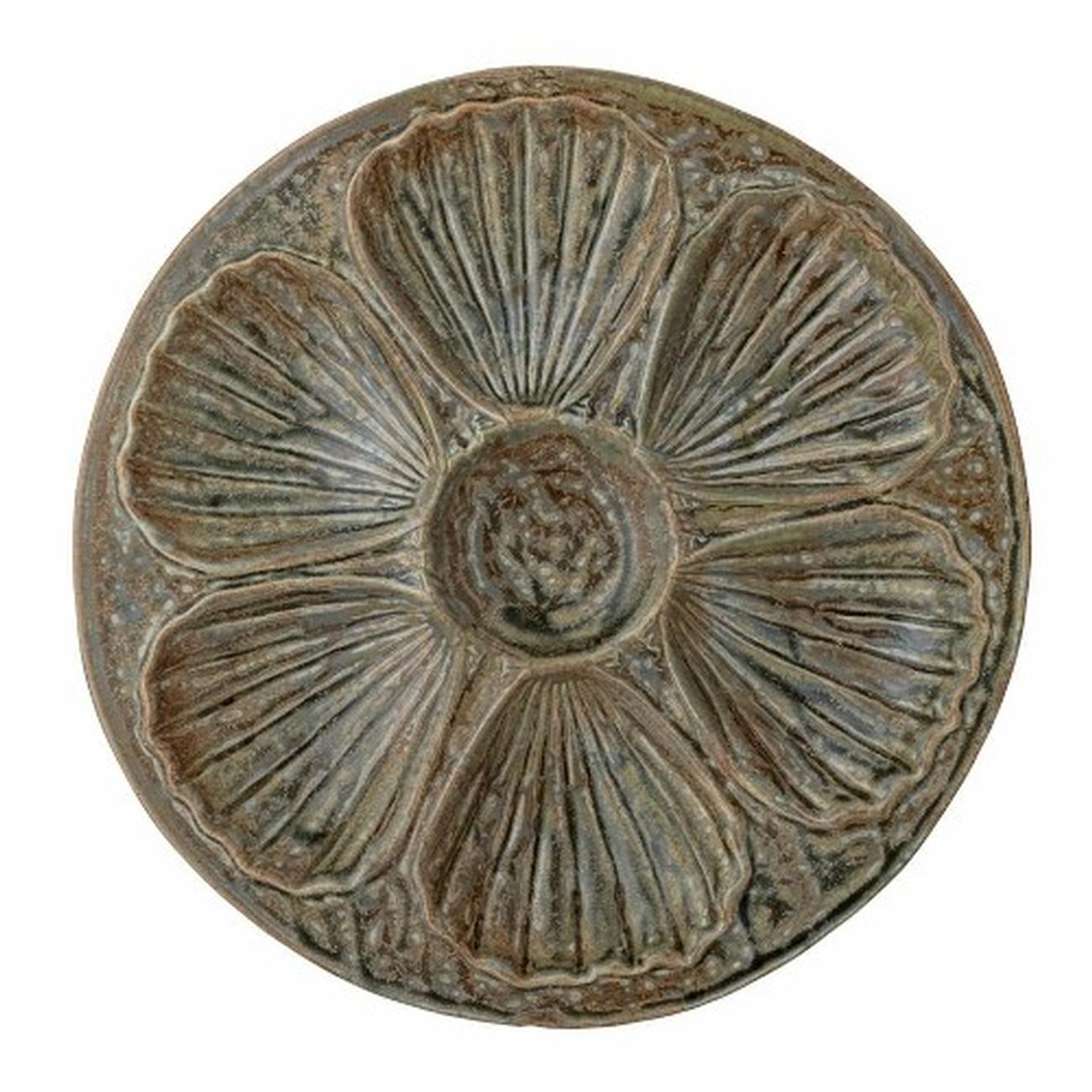 lois-tray-brown-stoneware - Lois Tray Brown Stoneware