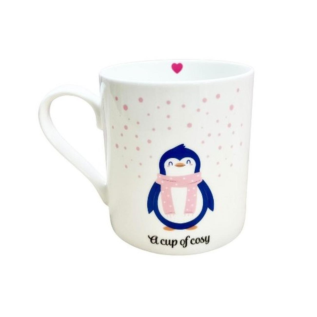 love-the-mug-christmas-cosy-penguin - Love The Mug Christmas Cosy Penguin