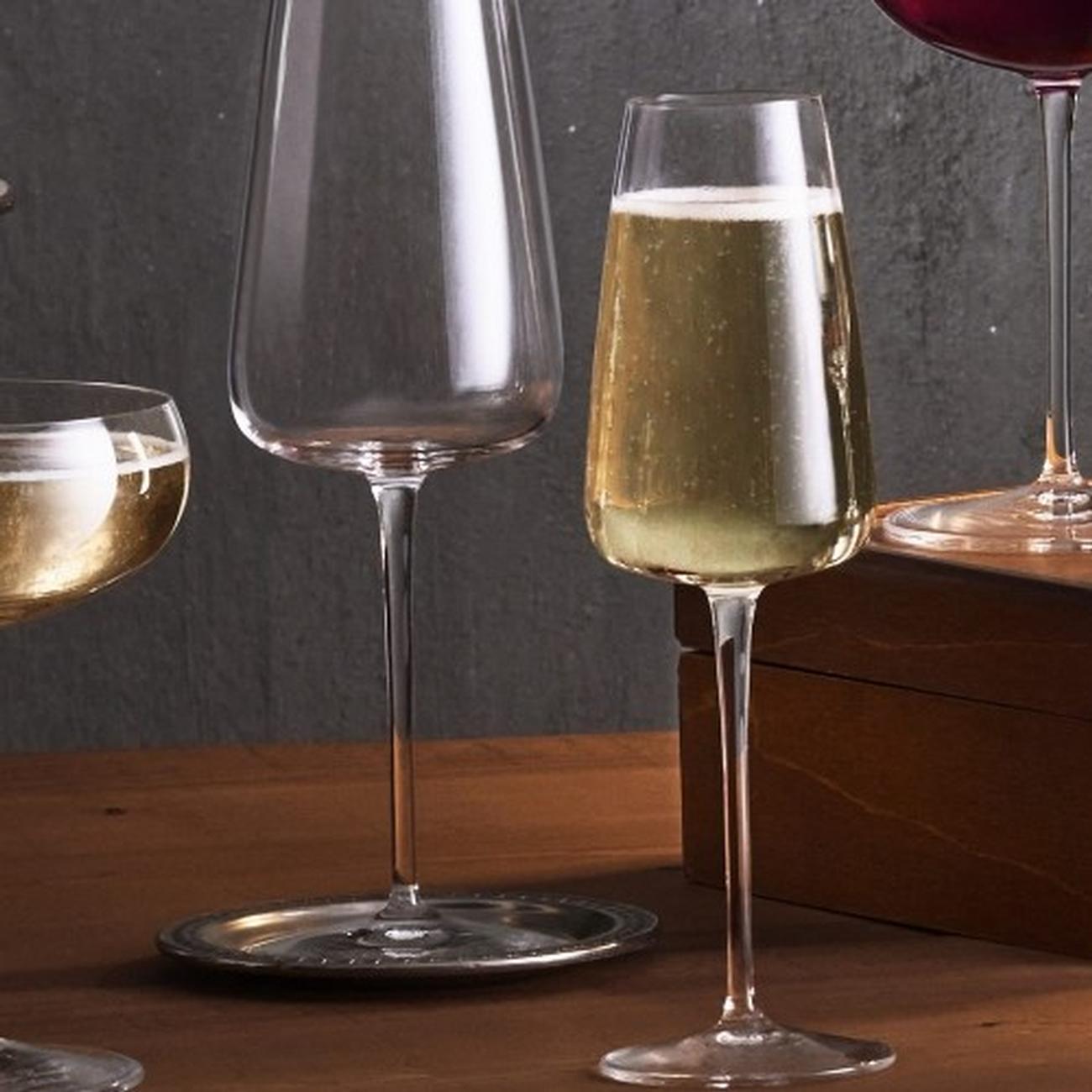 luigi-bormioli-talismano-champagne-flutes-set-of-4 - Luigi Bormioli Talismano Champagne Flutes Set of 4