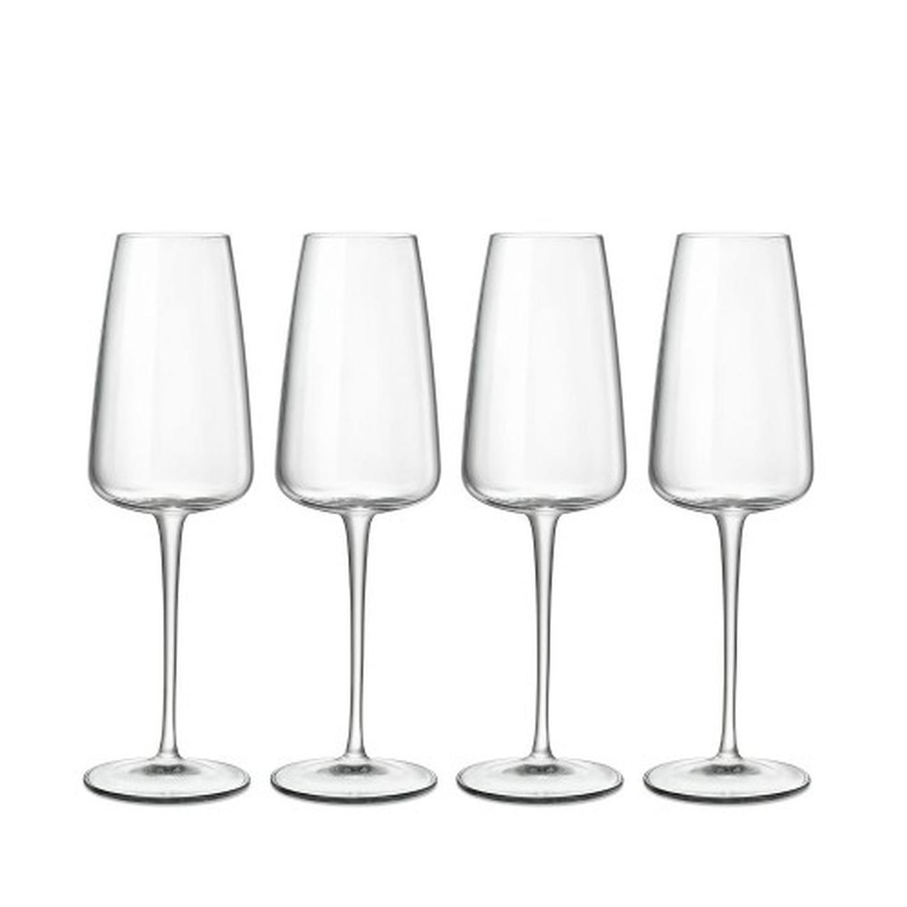 luigi-bormioli-talismano-champagne-flutes-set-of-4 - Luigi Bormioli Talismano Champagne Flutes Set of 4