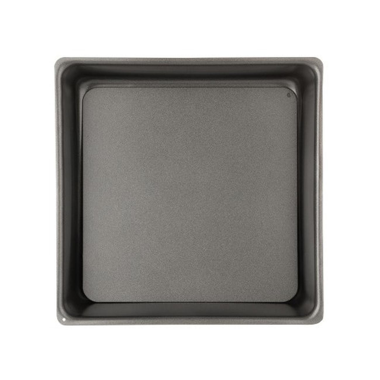 luxe-non-stick-square-loose-basecake-pan-20cm - Luxe Non-Stick Square Loose Basecake Pan 20cm