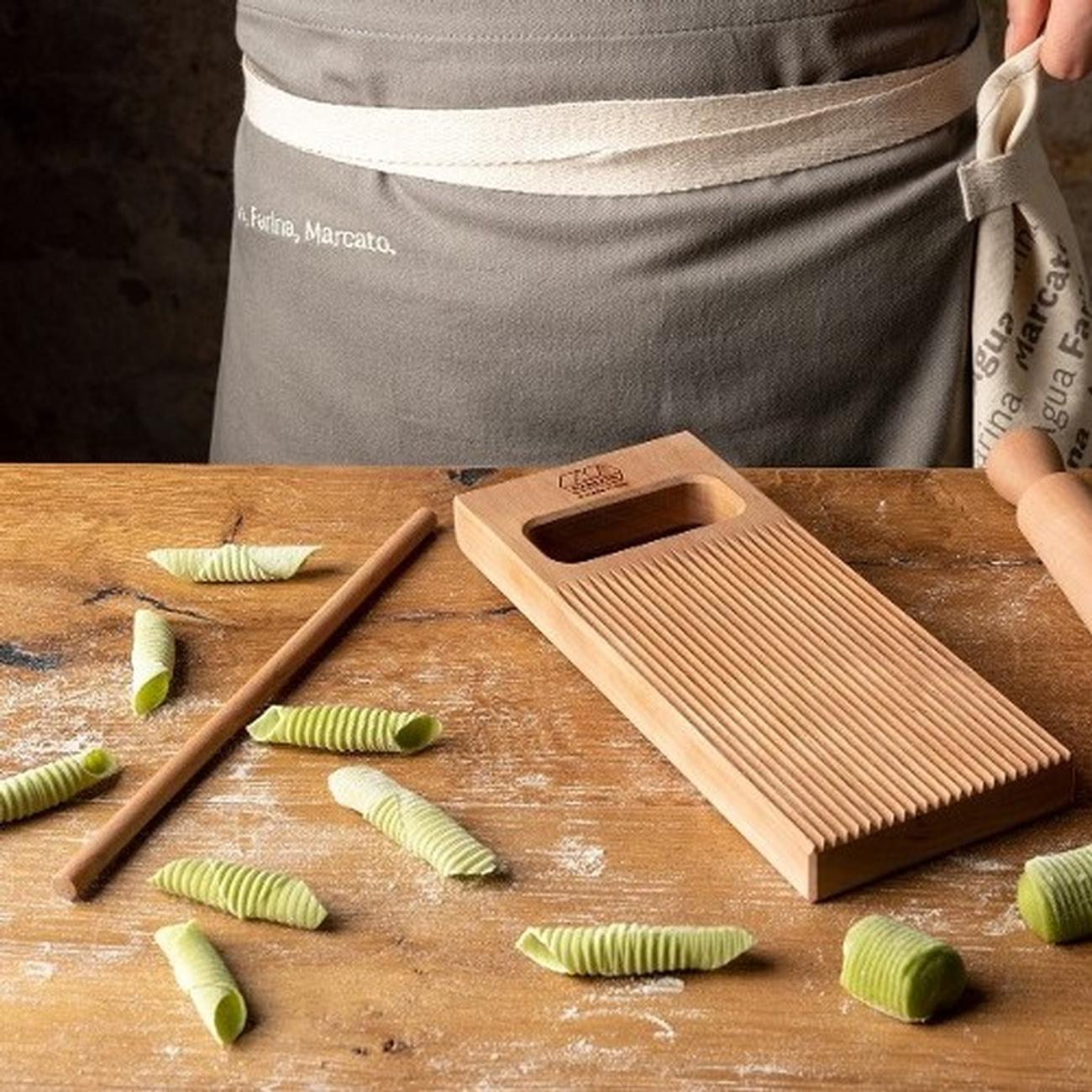 marcato-gnocchi-board-garganelli-pin - Marcato Gnocchi Board & Garganelli Pin 