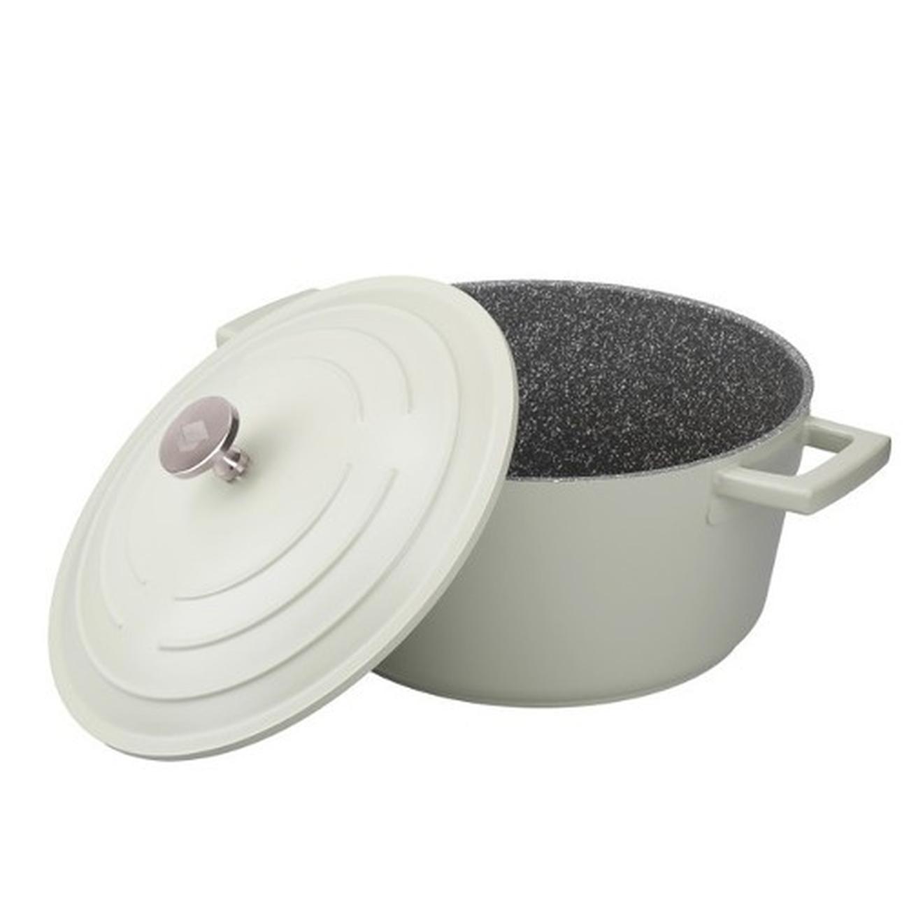 mastercalss-cast-aluminium-casserole-dish-4l-mintgreen - MasterClass Cast Aluminium Casserole Dish 4L Mint Green