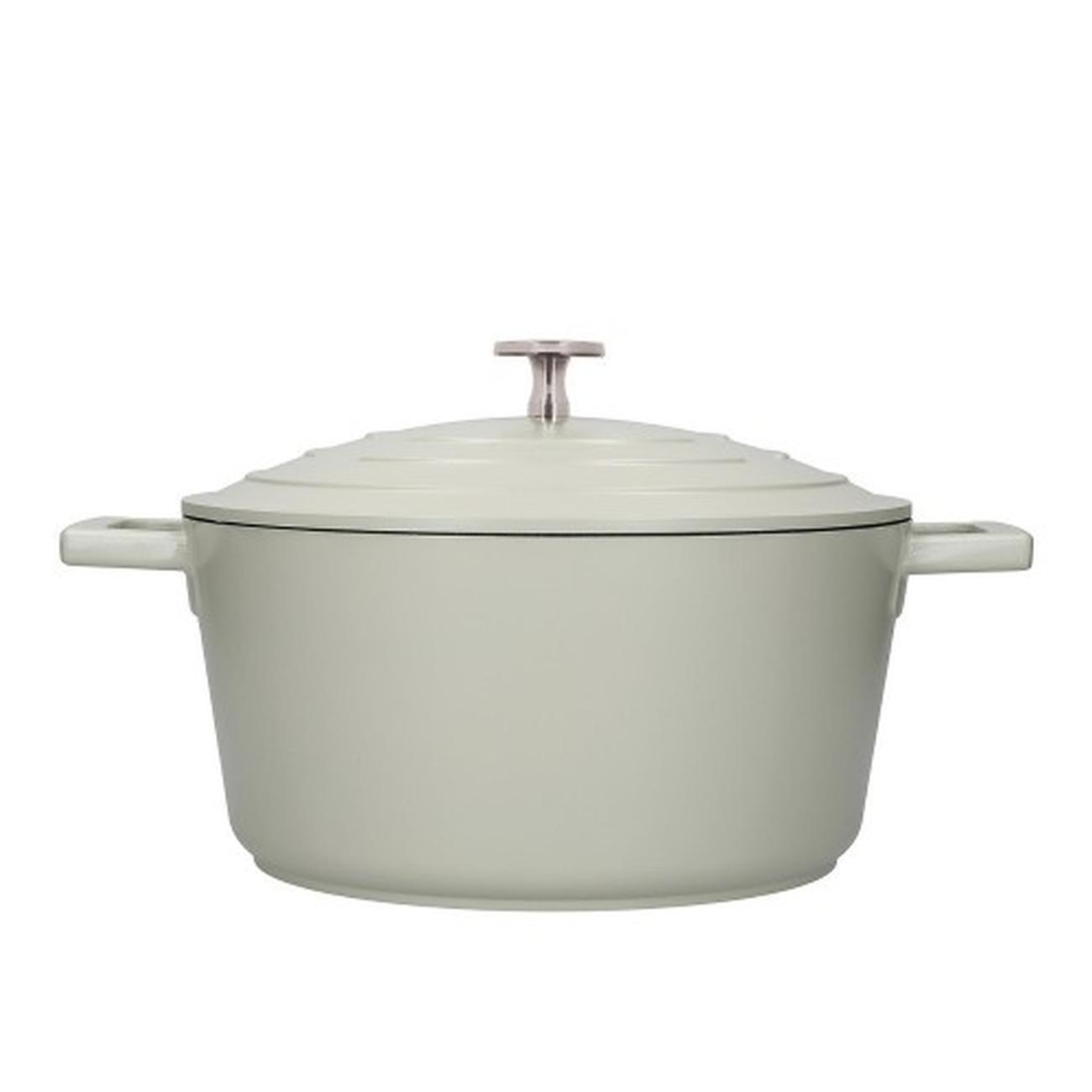 mastercalss-cast-aluminium-casserole-dish-4l-mintgreen - MasterClass Cast Aluminium Casserole Dish 4L Mint Green