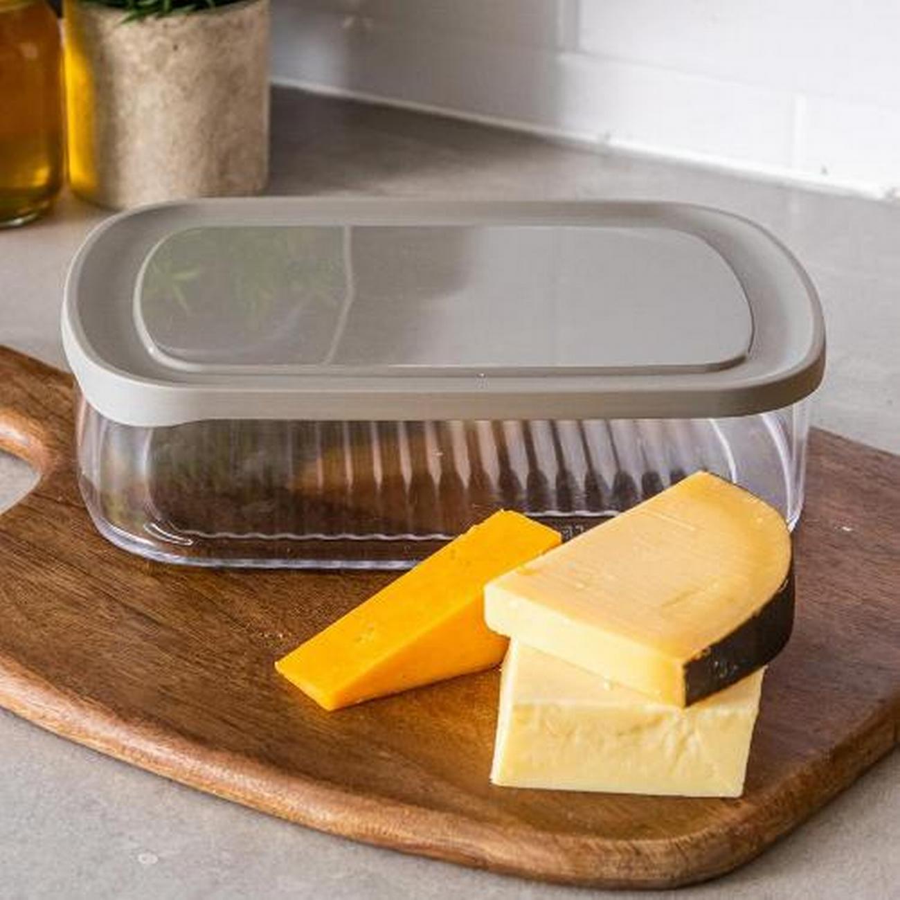 masterclass-cheese-fridge-storage-box-1700ml - MasterClass Cheese Fridge Storage Box 1700ml
