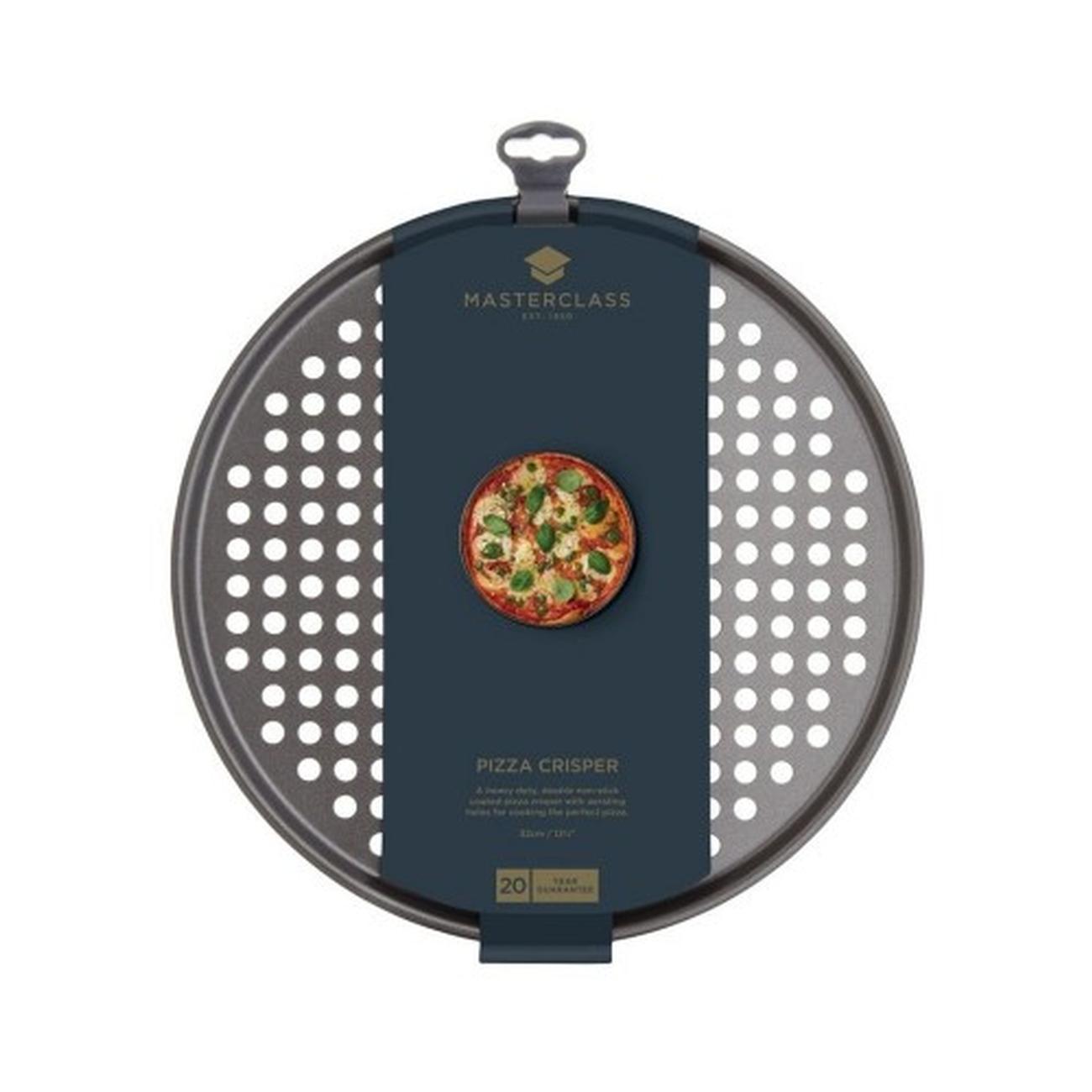 masterclass-crusty-bake-non-stick-pizza-tray - MasterClass Crusty Bake Non-Stick Pizza Tray