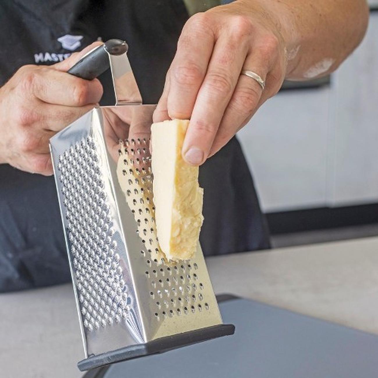 masterclass-four-sided-box-grater-24.5cm - MasterClass Four Sided Box Grater 24.5cm 