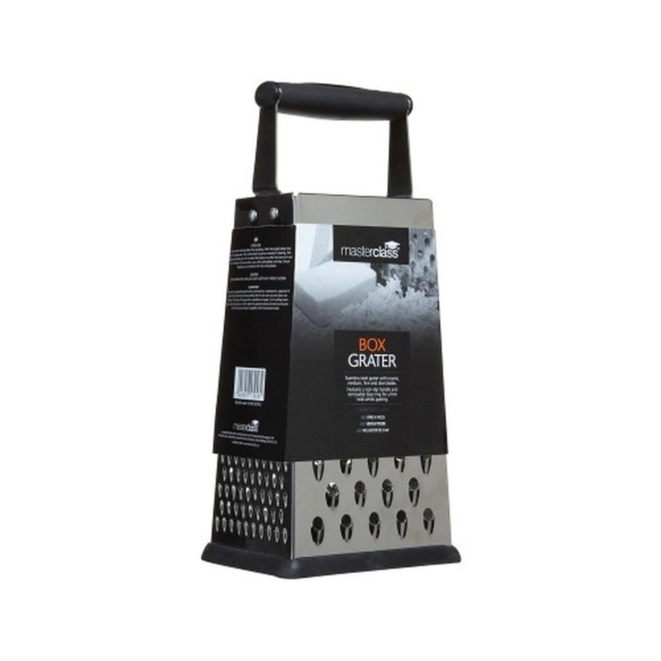 masterclass-four-sided-box-grater-24.5cm - MasterClass Four Sided Box Grater 24.5cm 