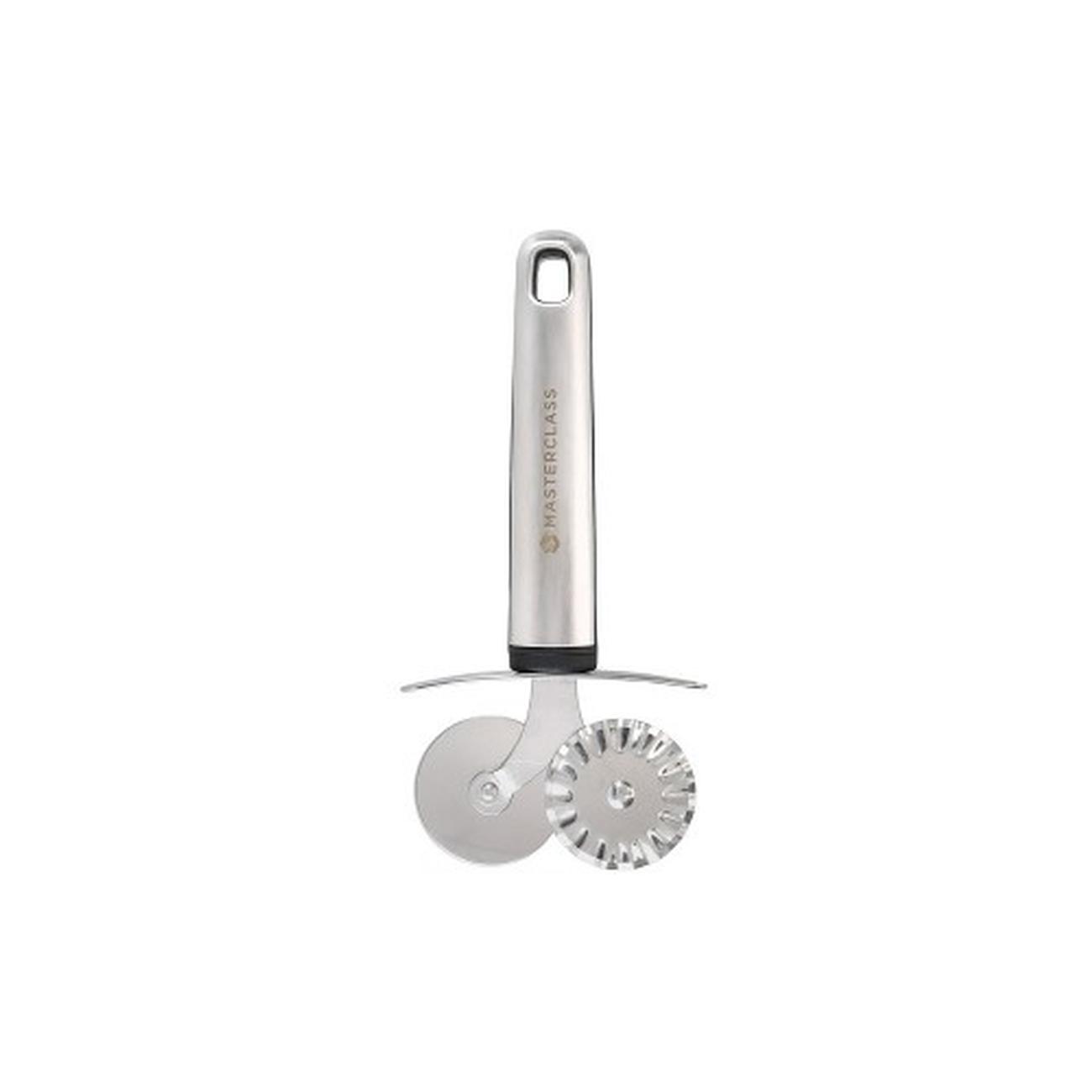 masterclass-soft-grip-stainless-steel-pastry-pasta-wheel - MasterClass Soft Grip Stainless Steel Pastry & Pasta Cutter