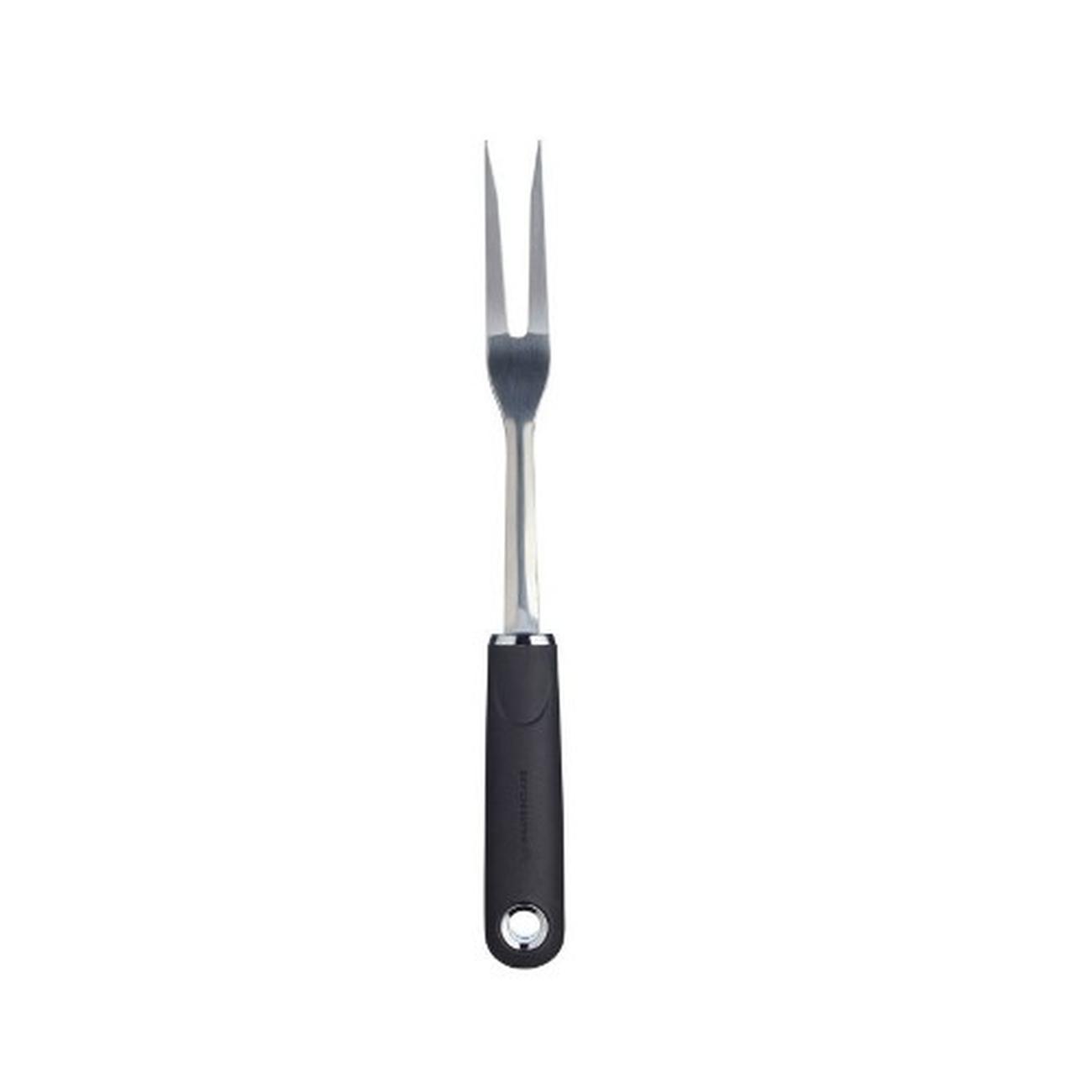 masterclass-softgrip-ss-carving-fork - MasterClass Soft Grip Stainless Steel Carving Fork