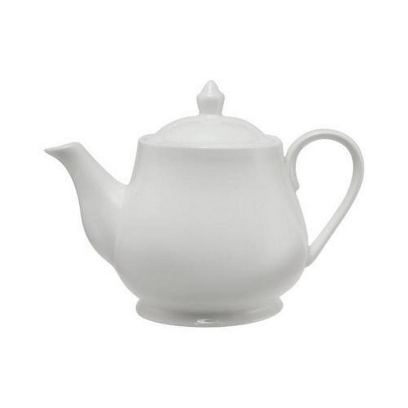 maxwell-williams-white-basics-teapot-1l - Maxwell Williams White Basics Teapot 1L