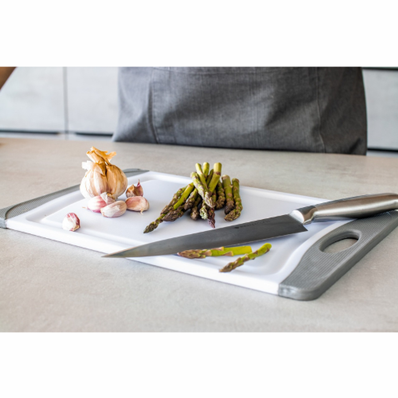 KitchenAid Classic Non-slip Chopping Board 20 x 25cm