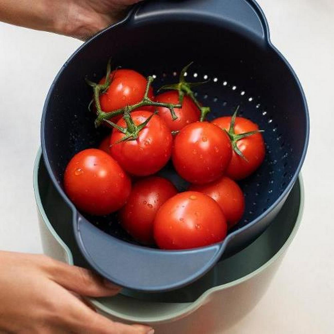 mepal-chef-it-colander-navy-16cm - Mepal Chef It Colander Navy 16cm 