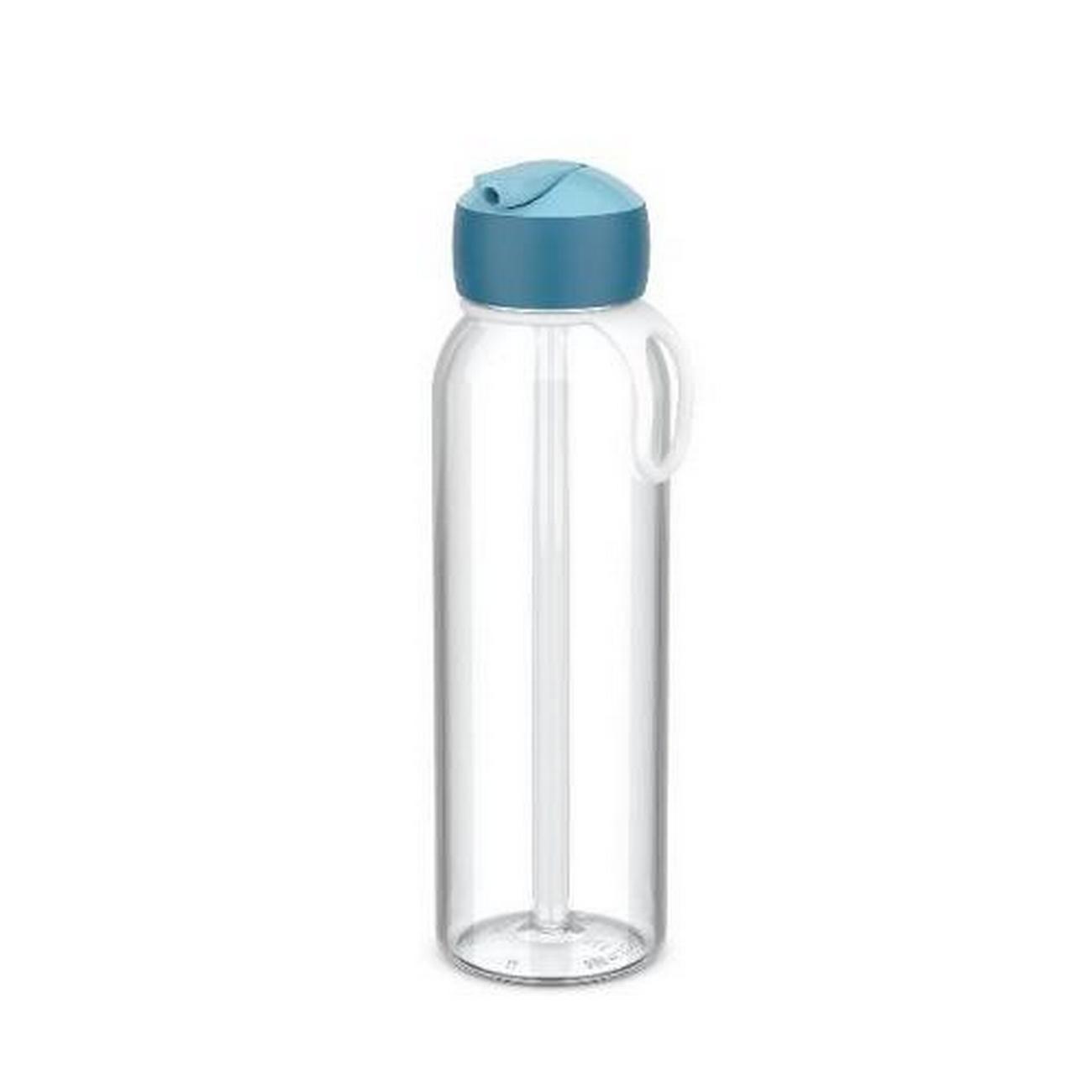 mepal-cool-blue-flip-up-water-bottle-campus-500ml - Mepal Water Bottle Flip-up Campus 500 ml - Cool Blue