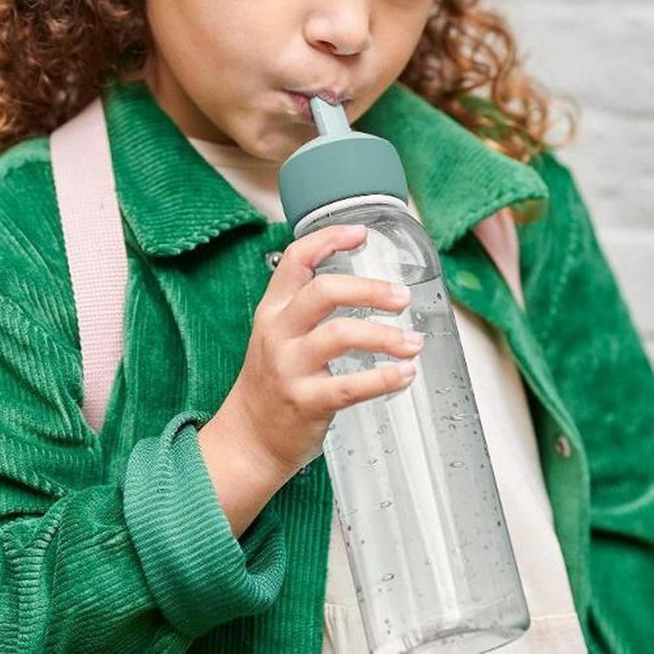 mepal-cool-mint-flip-up-water-bottle-campus-500ml - Mepal Water Bottle Flip-up Campus 500 ml - Cool Mint